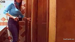 british milf angie george caught on candid cam 😲