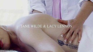 I'm Lacy Lennon, and masseuse Jane went wild after the unsuccessful massage