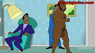 black musicians rock in this gay orgy scene