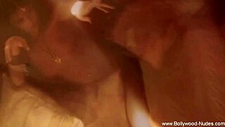 An asian brunette dances erotically, stripping and seducing with teasing moves, ripping clothes to reveal nude body in softcore scene.