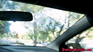 i, uh, sucked that skinny latina stepsister's shlong.