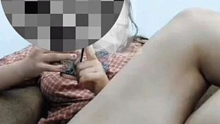 anu provides webcam service showing her big ass and tits to client