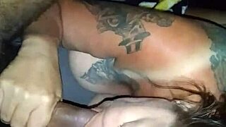 Wife sucks big cock casually