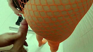 did you see me fuck my stepsister mafer in the shower with cumshot?