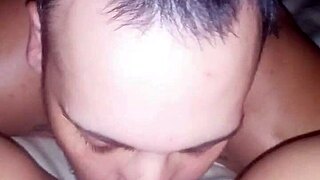 Wife gets something on her chest