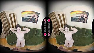 BRUNETTE SEXY GIRL HOT PEARL COCK SUCKING AND HARD FUCKING