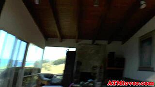 gaping babe feels asshole drilled with sextoy