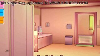 doki doki literature club hentai featuring footjob in anime game