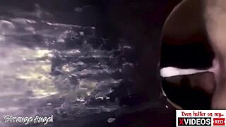 Hot Double Creampie At Gloryhole.