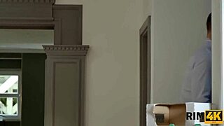 Do you want to see this brunette rim a big cock?