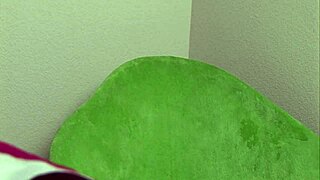 why is ada teasing her ass in this softcore solo video?