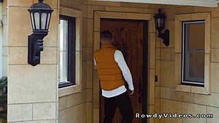 Muscle Suspect Fucks Cop with Intense Passion