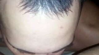 Wife gets something on her chest