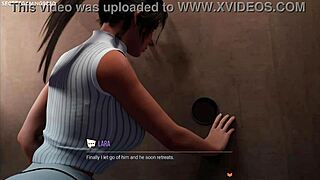 Milf Brunette Hottie Screws Massive 12-Inch BBC - Lara Croft