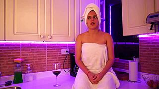 Hot Babe Has An Interview And Gets Excited During Casting