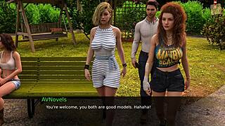 Nursing Back To Pleasure 37: Out For A Walk With Two Hot Teens