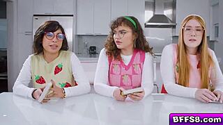 harper red, naudi nala, ozzy sparx ignite wild 4some desires! 🔥