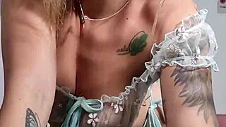 Barbie dances deep house like a slut on cam