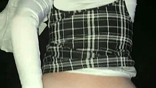 She prepares for family dinner with big ass excitement