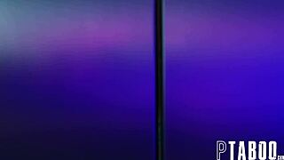 Tiny 18yo Beauty Feels Intense Pleasure in Threesome