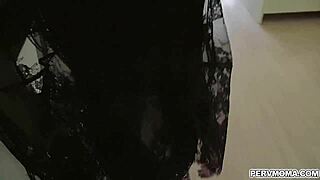 Gia Milana Yanks Stepson's Cock for Wet Blowjob!