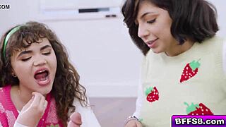 harper red, naudi nala, ozzy sparx ignite wild 4some desires! 🔥