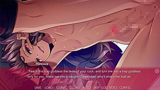 Trap in genesis gets anal and creampie scene