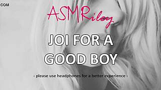 Eroticaudio presents gentle instructions for a good boy's personal exploration with AsmrRiley.