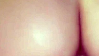 amateur ebony deepthroats and gets anal fucked