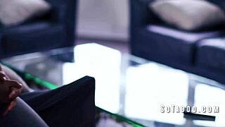 Suburban housewife finally gives in to her lesbian desires