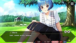 Doukyuusei - Eventos Da Hiromi Terminados Em Ambiente Relaxado De Cafeteria Com Cabelo Curto E Vibes De Escritório