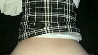 She prepares for family dinner with big ass excitement