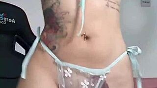 Barbie dances deep house like a slut on cam