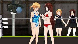 Torço pela Nina contra a Karin na Luta Princesa do Ringue