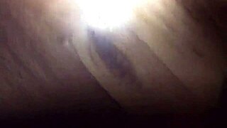 Naughty couple fucks at party outdoors