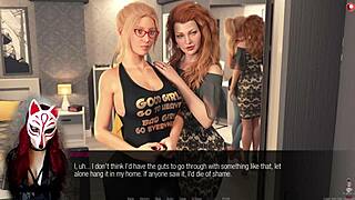 Redhead Milf Touches Herself in Hard News