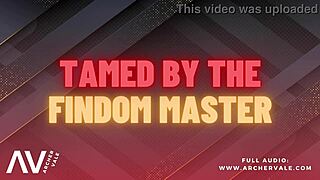 Findom master training his gay slave