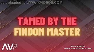 Findom master training his gay slave