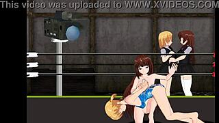 i cheer for nina vs karin in princess of the ring fight