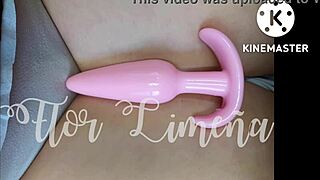 She PLAYS alone at WORK with her TOYS