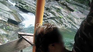 Pinay Screams, 'Fuck Me in Public Waterfalls!'