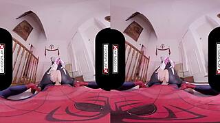 Vrcosplayx Com Spider Gwen Blowing Your Mind
