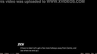 Red Haired Step Sister Gets Fucked In Shower During Space Stranding