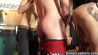 muscular bodybuilders suck dicks in gay euro orgy