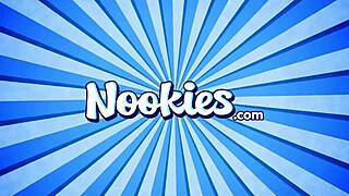 The party girl moans in nookies series with myra