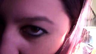 Real Partying Teen Gives Brain To Group At Orgy