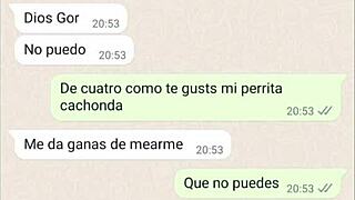 my girlfriend gets very excited during our web chat, part 4