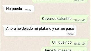 my girlfriend gets very excited during our web chat, part 4