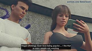 she says watch me fuck this officer in front of you boyfriend