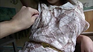 Little Step Sister Leana Lovings Learns Sex Ed at Home with Alex Adams in Family Therapy